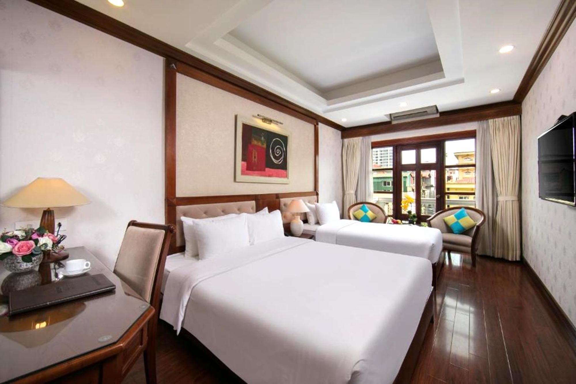 Thien Thai Hotel & Spa Hanoi Buitenkant foto
