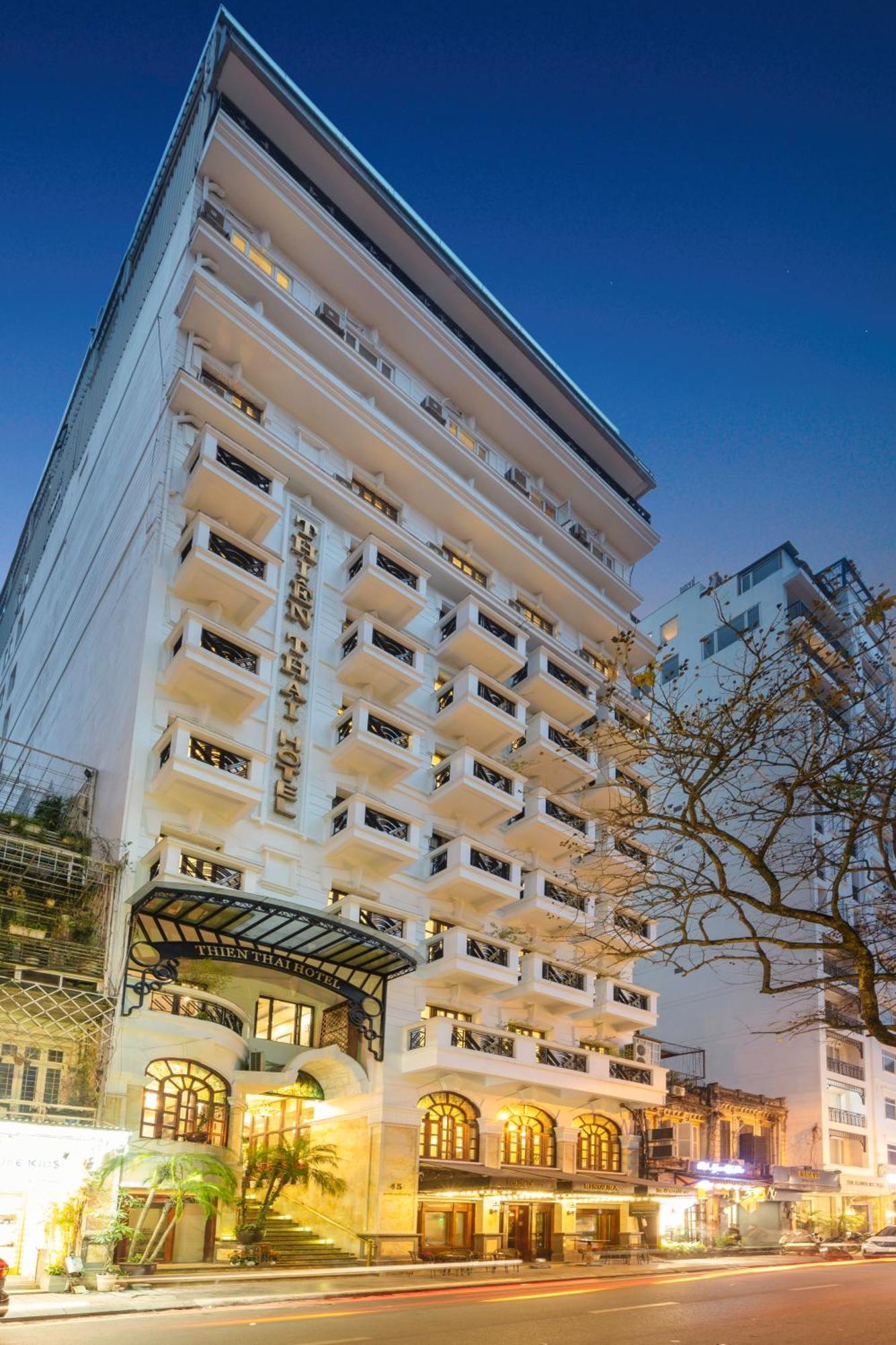 Thien Thai Hotel & Spa Hanoi Buitenkant foto